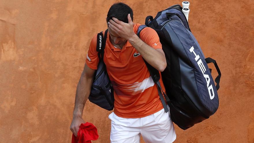 Djokovic cae en su debut en Montecarlo ante Davidovich