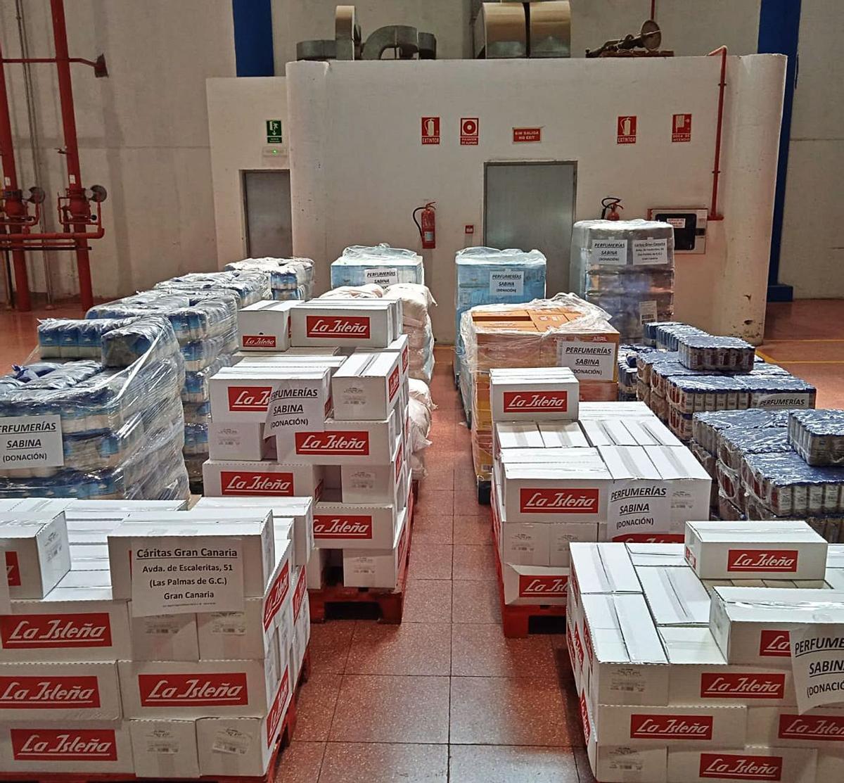 Campaña de alimentos del Grupo Sabina