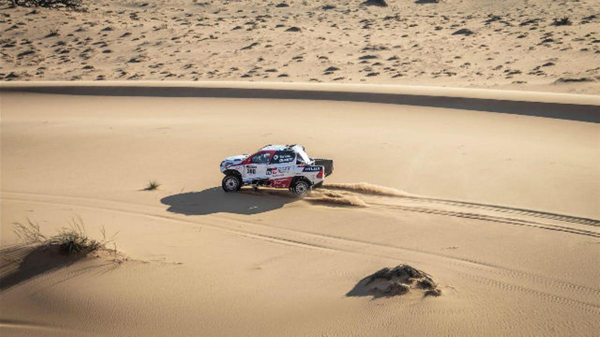 Fernando Alonso sigue con los tests en Namibia