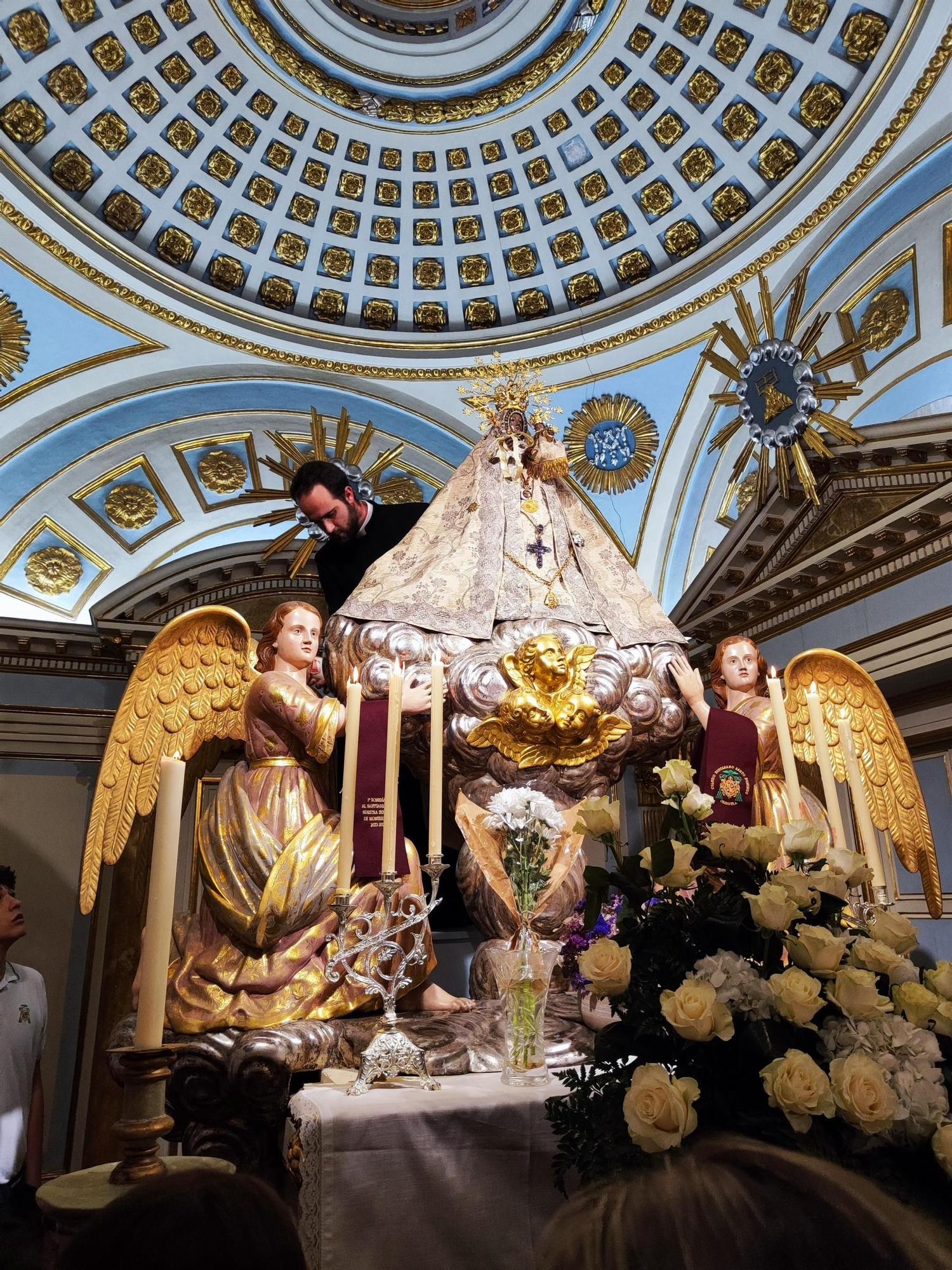 Romería desde el Colegio Santo Domingo de Orihuela al Santuario de Nuestra Señora de Monserrate