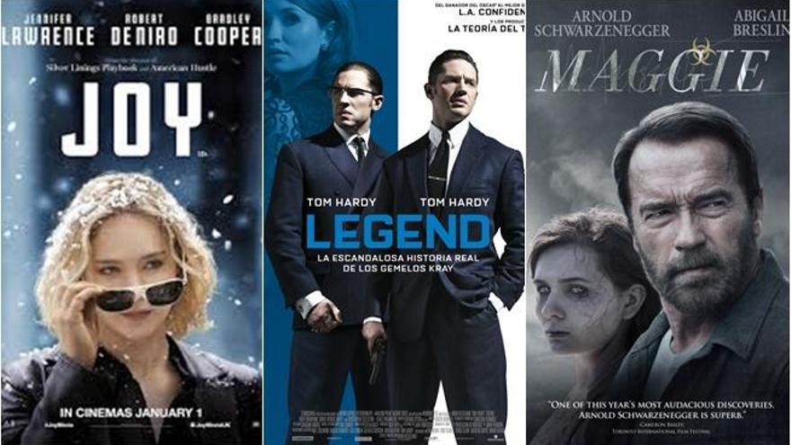 &#039;Joy&#039; y &#039;Legend&#039;, las dos grandes apuestas de la cartelera