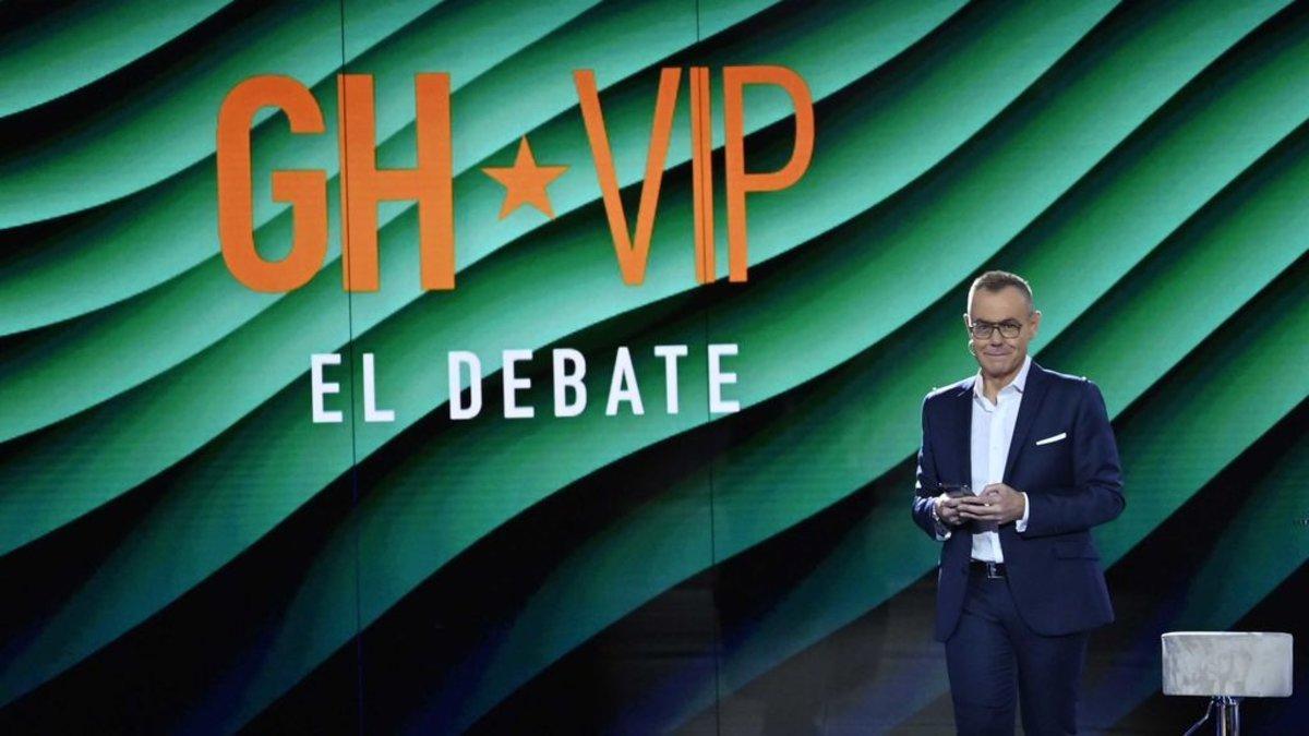 Jordi González en el plató de 'GH VIP'