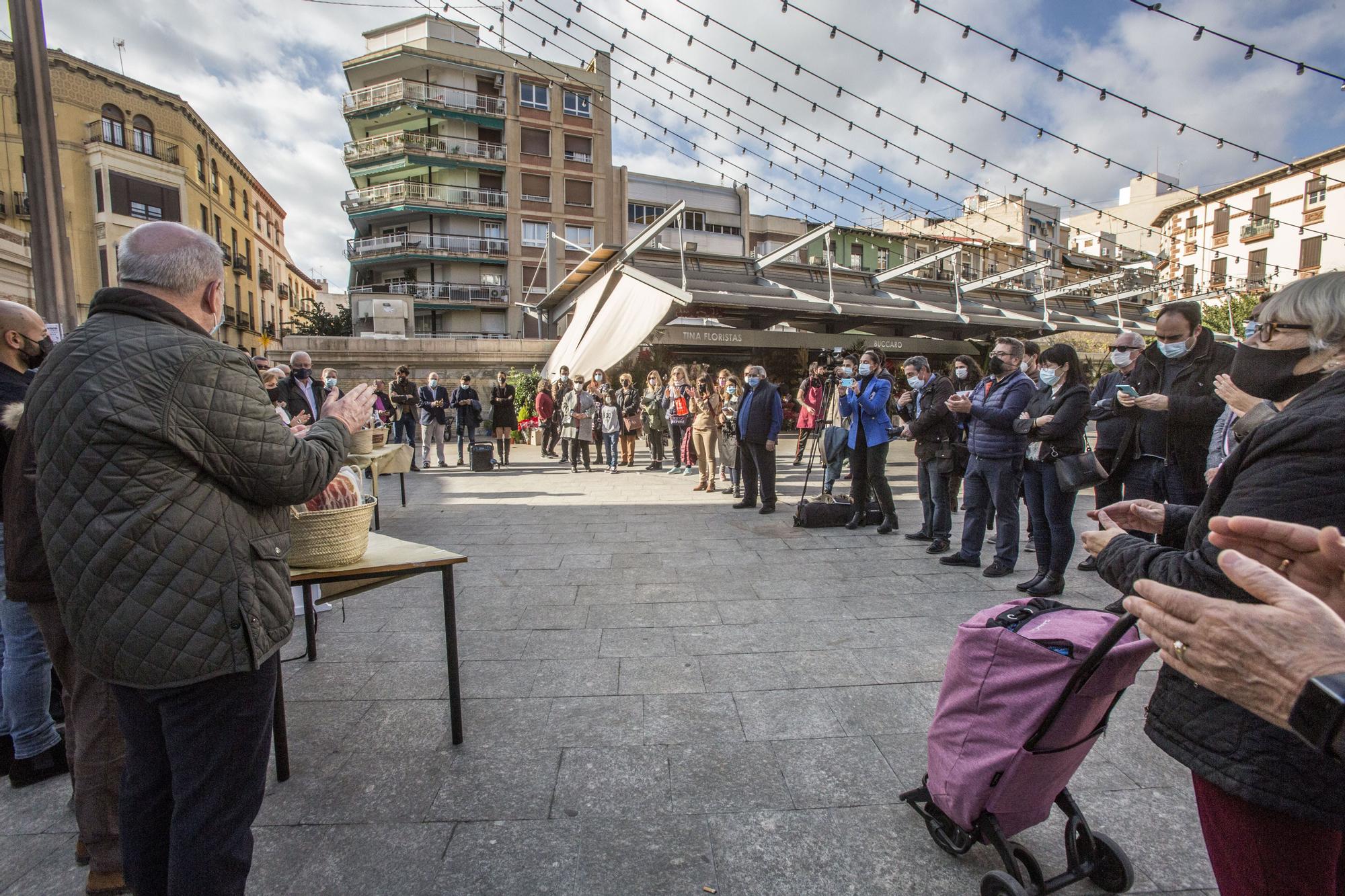 Brindis de Navidad de los mercados municipales