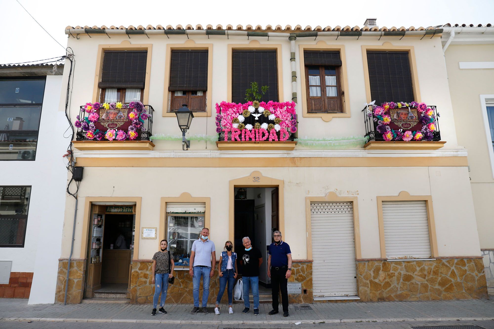 Concurso de balcones del barrio de la Trinidad