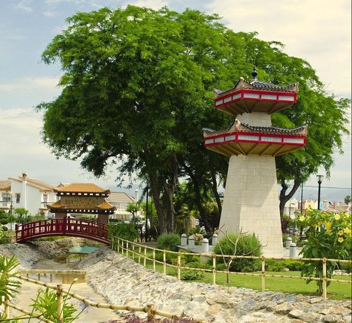Jardín Oriental Bienquerido de Alhaurín de la Torre