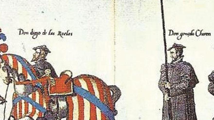 Estandarte de Balears en la procesión funeraria de Carlos I de España.