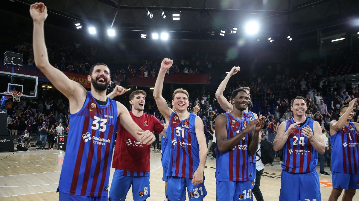 El Barça, tras clasificarse para la Final Four