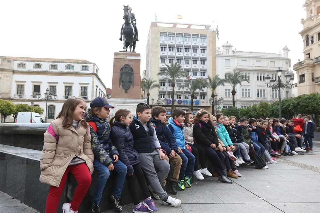 Escolares cordobeses contra el cáncer