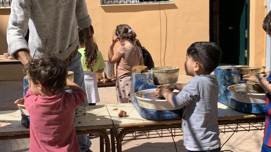 El colegio Virgen de Gracia se suma a los Días Europeos de la Artesanía