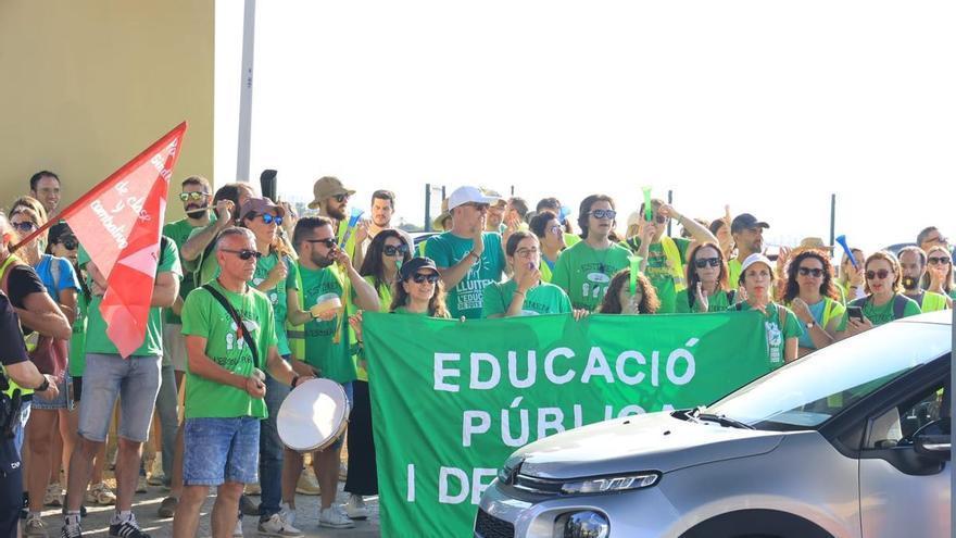 El colectivo Docents en Lluita reclama hasta 685 m