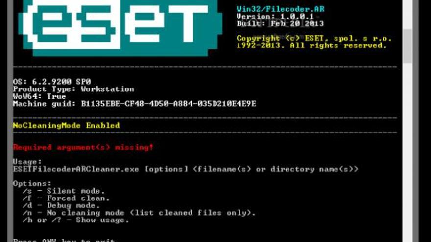 ESET alerta de un pico de actividad del malware Filecoder