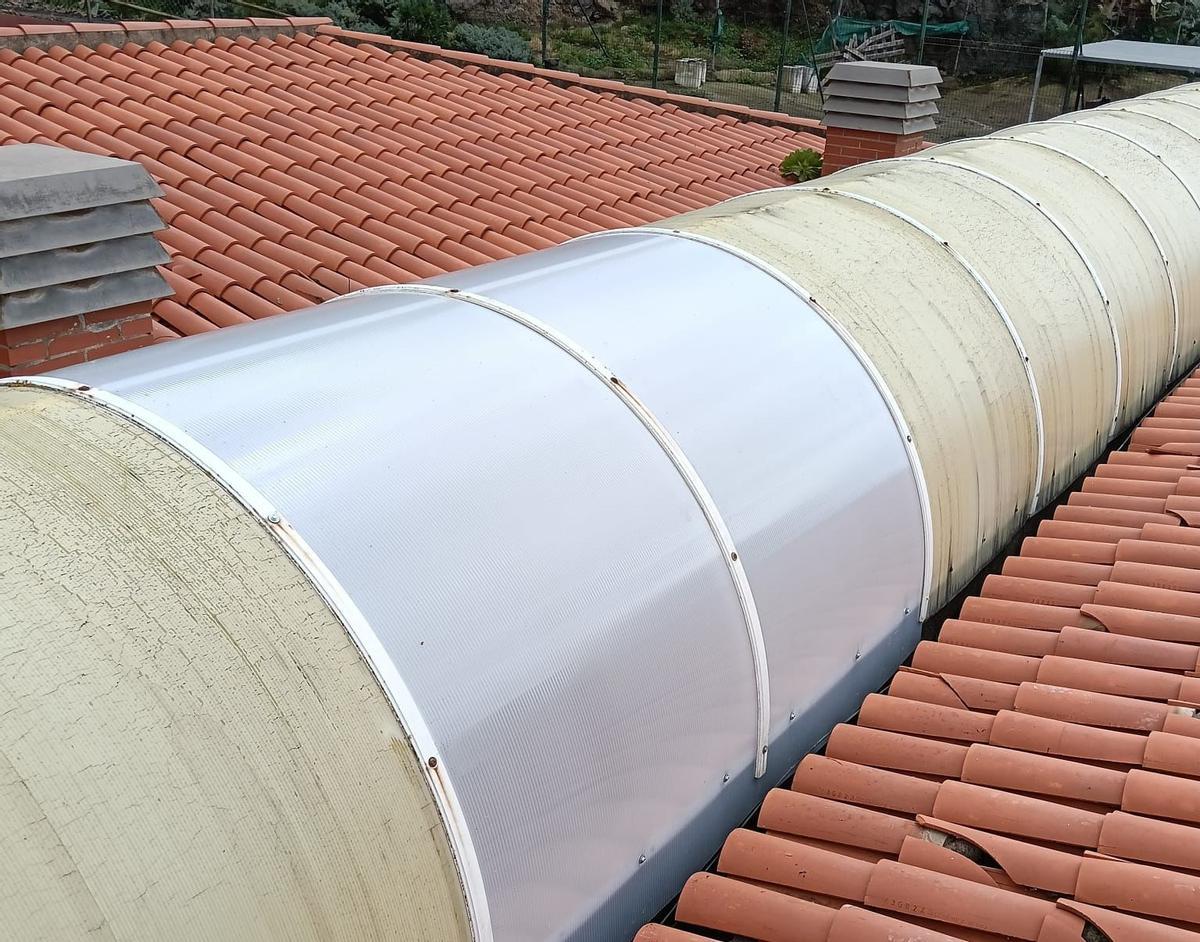 La coordinación de diferentes áreas del Ayuntamiento de La Laguna ha permitido actuar con rapidez para reparar los daños.