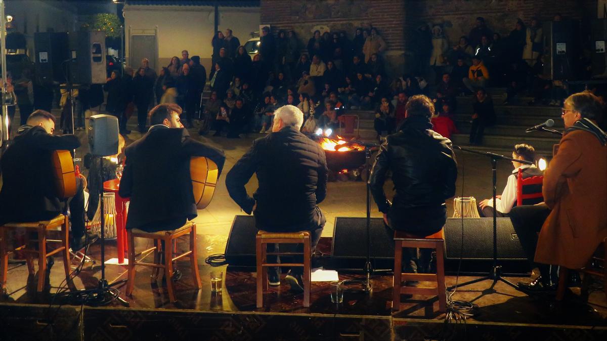 Ambiente que se vivió la noche de este viernes en la Zambomba Flamenca