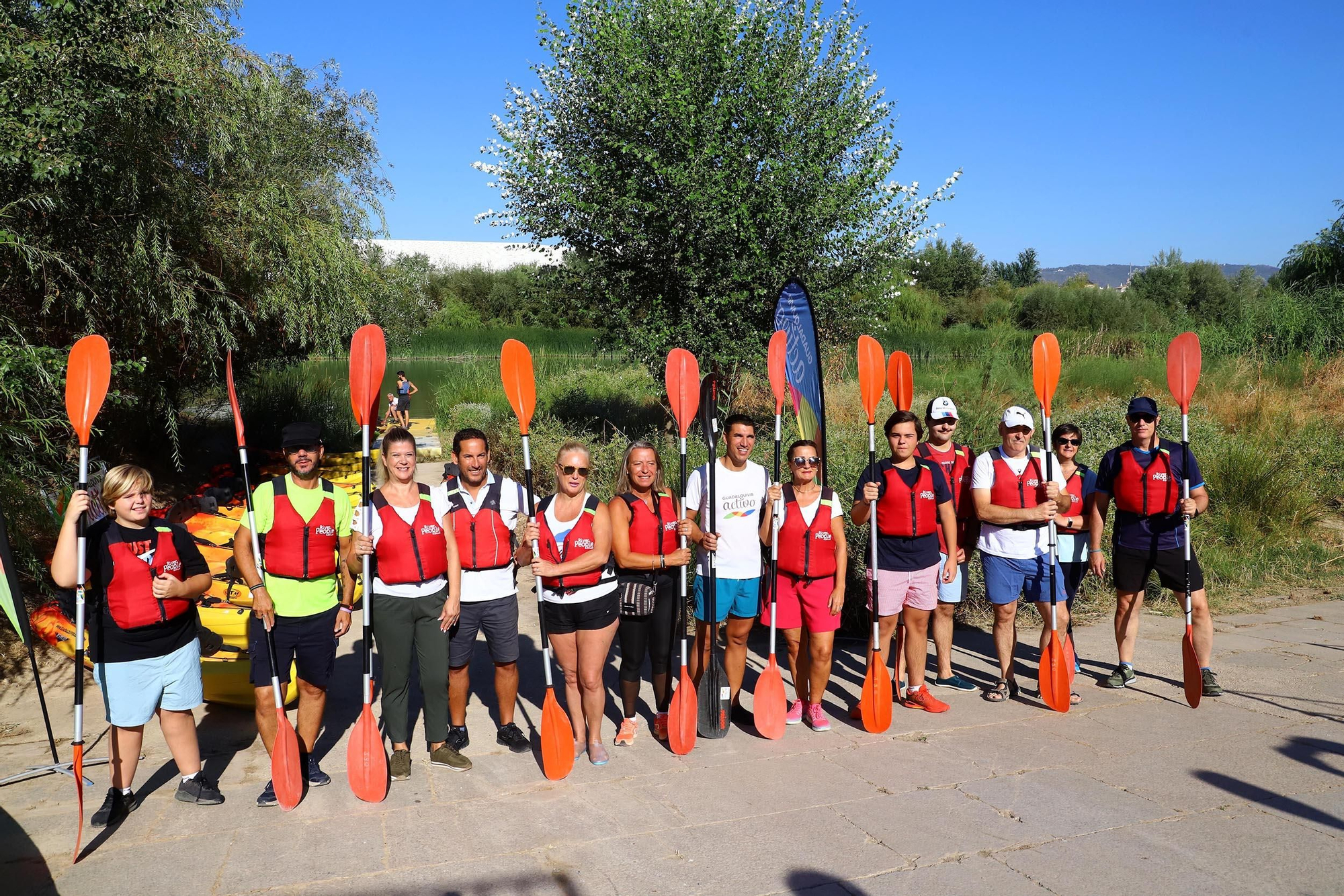 Paseos en kayak por el róio Guadalquivir