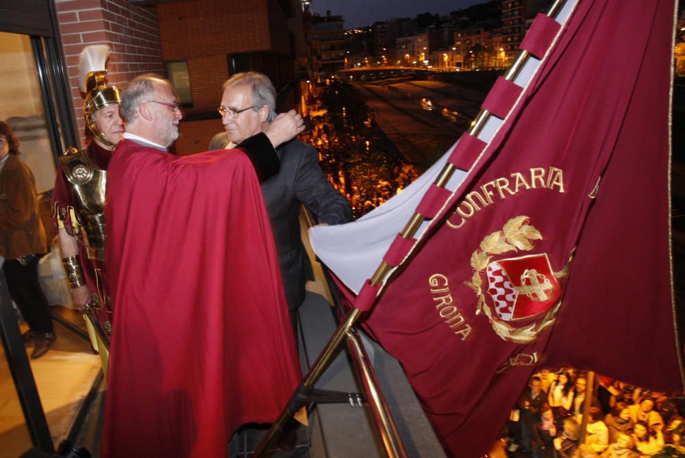 Entrega del pendó dels Manaies de Girona