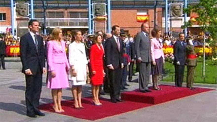 La Familia Real homenajea a los alcaldes de Móstoles en el bicentenario del bando de 1808