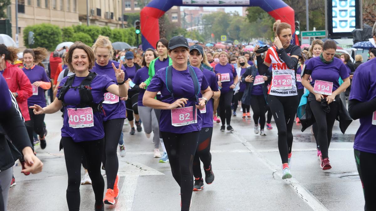 Participantes en la edición de 2022 de la Carrera de la Mujer