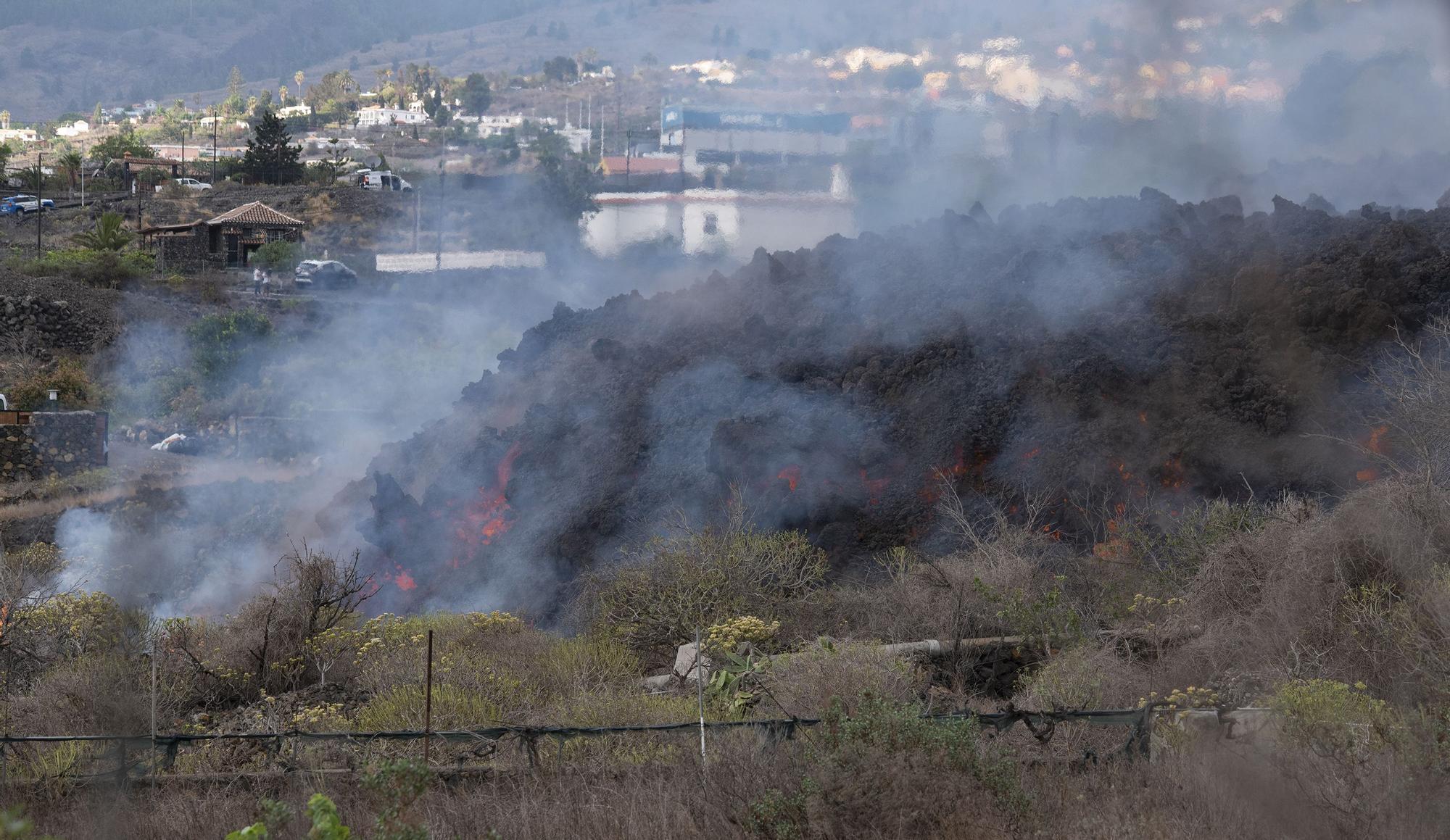 Las imágenes de la erupción volcánica en La Palma y sus devastadoras consecuencias