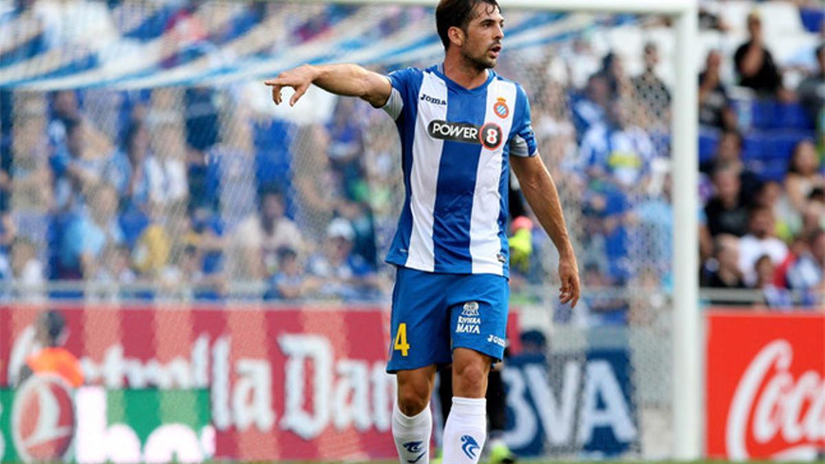 Víctor Sánchez, centrocampista del RCD Espanyol