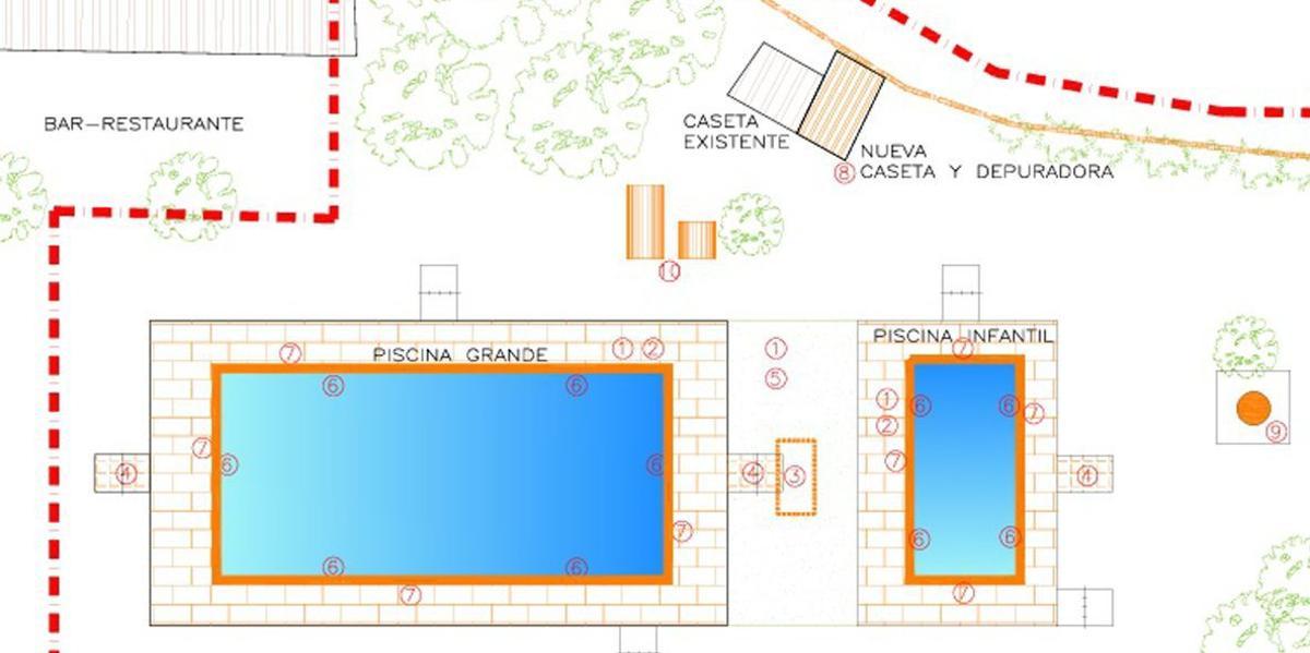 Las piscinas de Morales serán desbordantes desde este verano