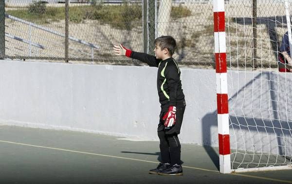 FÚTBOL SALA: La Almozara CP-Josefa Amar y Borbo (serie primera benjamín) / La Almozara-Recarte y Ornat (primera alevín)  / Santo Domingo-Hermanos (serie segundo alevín)