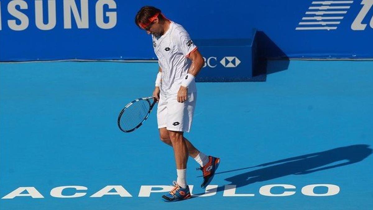 David Ferrer, tras caer eliminado en el torneo de Acapulco