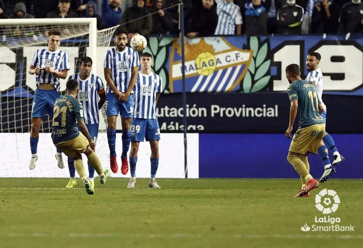 La última victoria del Málaga CF contra Las Palmas en La Rosaleda fue en el curso 21/22.
