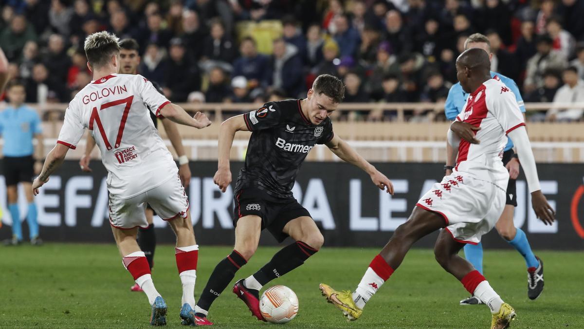 Mónaco - Leverkusen | El gol de Florian Wirtz