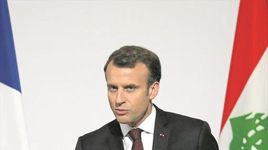 Macron aspira a una alianza centrista en el seno de la UE