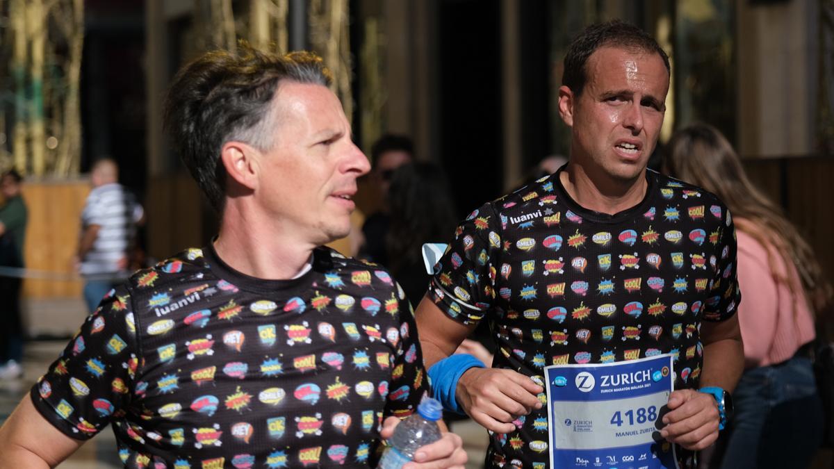 Las imágenes de la Zúrich Maratón de Málaga de 2021