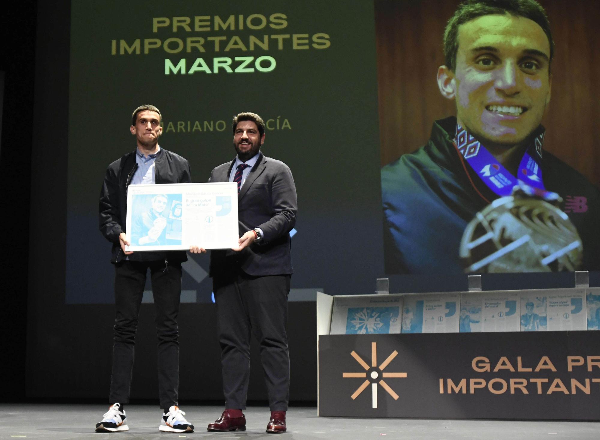 Gala de entrega de los Premios Importantes 2022 en Lorca