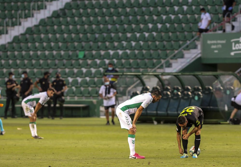 Los franjiverdes no pasan del empate frente a un Extremadura que fue mejor en muchos momentos del partido.