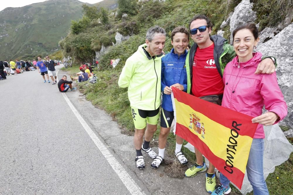 Vuelta ciclista a España. Lagos de Covadonga