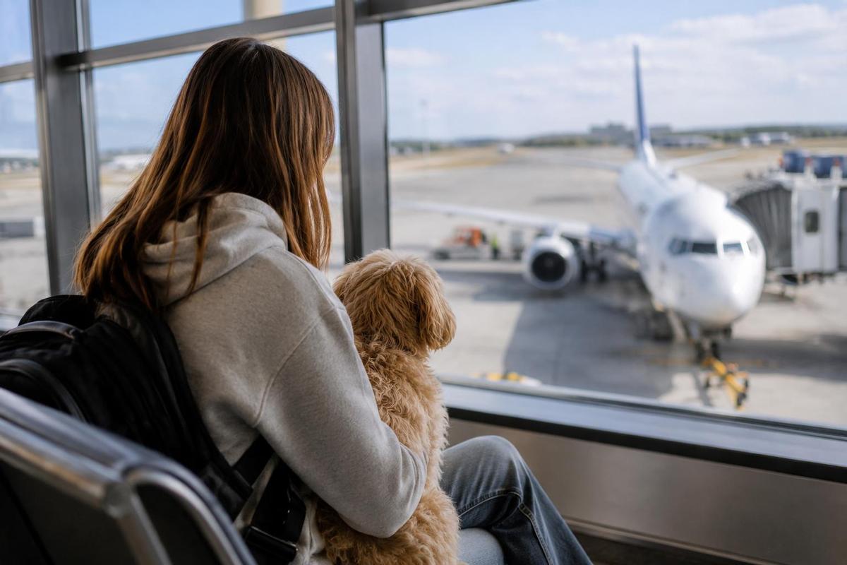 La historia de Cala conmueve a miles de personas: viajó desde Alicante a Buenos Aires en la bodega de un avión pese a pesar solo 6,5 kilos