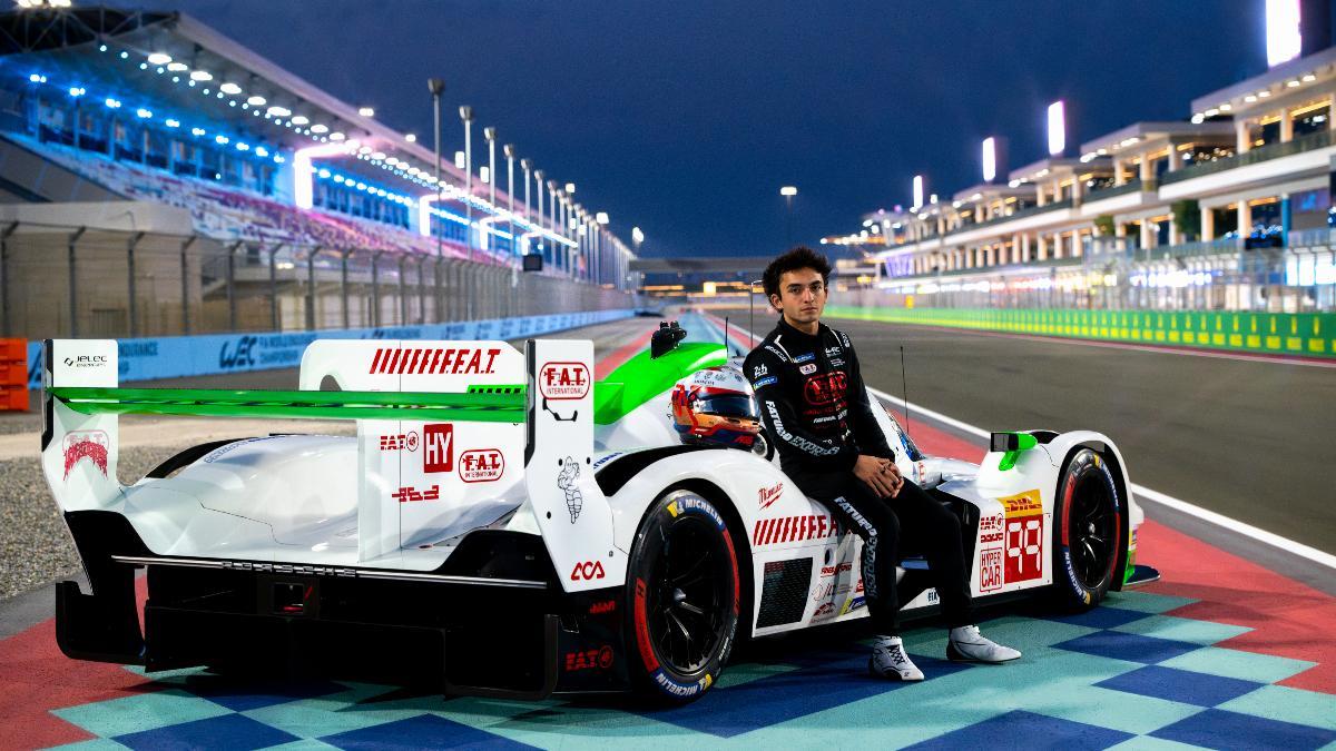 Nico Pino, con el Hypercar de Porsche y Proton Competición