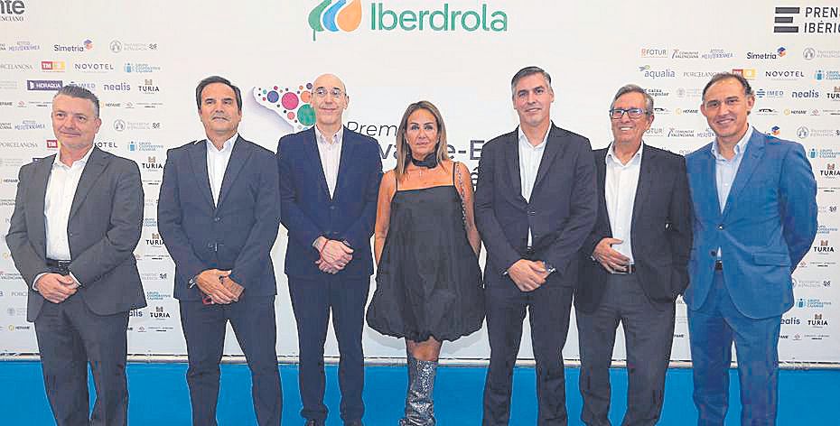 Octavio Blasco, Paco Burgos, Javier Martí, Pilar Domenech, Luis Albert, Manuel Roca y Juan Miguel Mesa, de Umivale Activa.