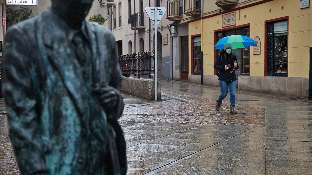 La lluvia llega a Zamora y suben las temperaturas hasta 10 grados