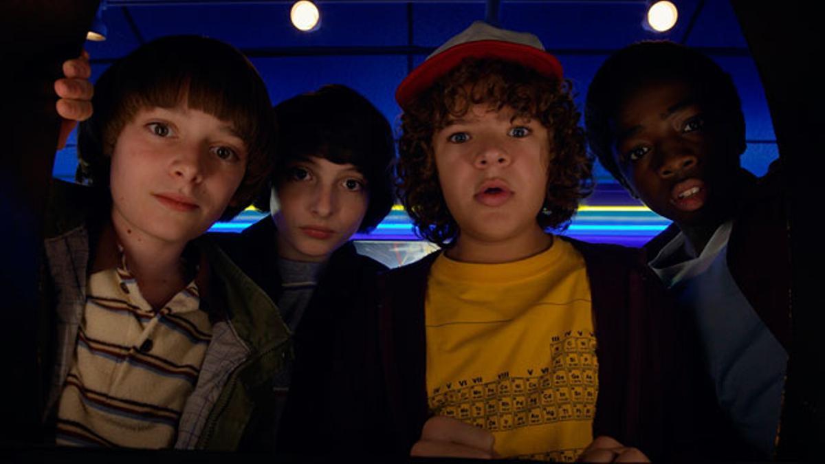 Segunda temporada de 'Stranger things': Will, Mike, Dustin y Lucas