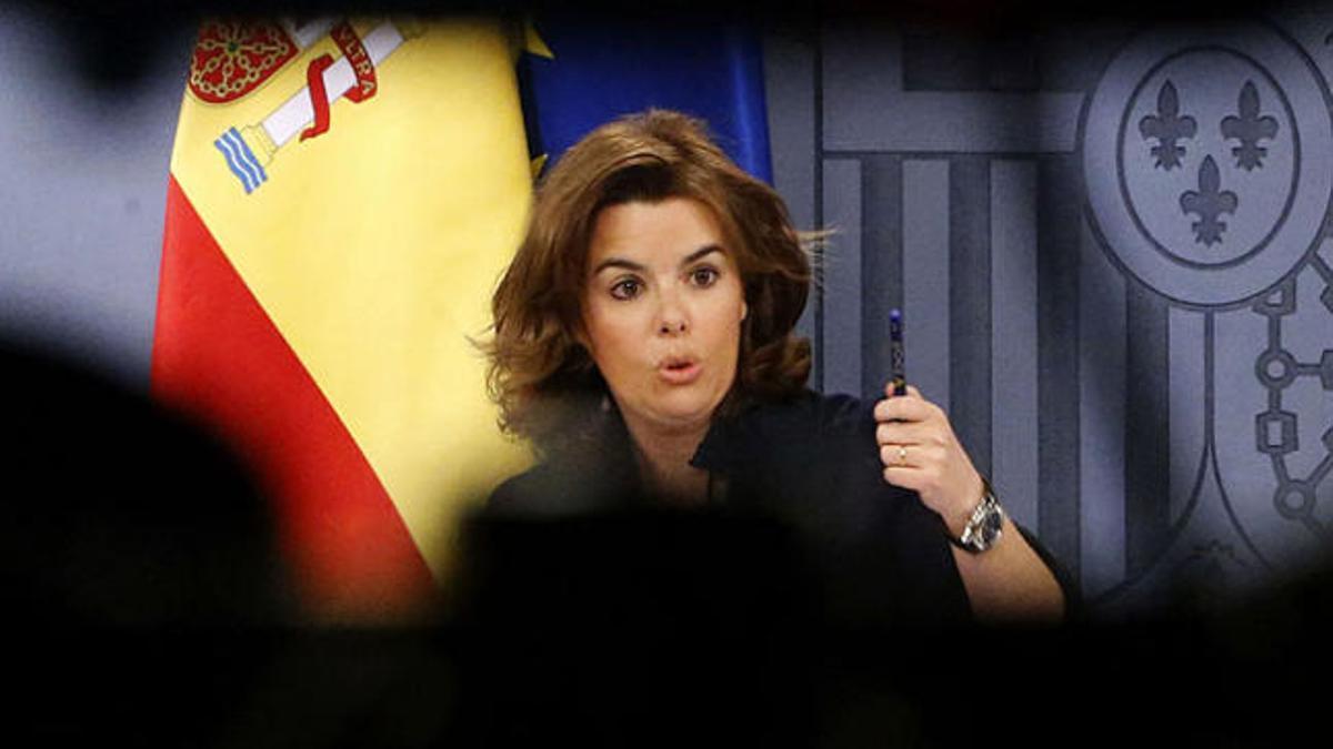 Soraya Sáenz de Santamaría.