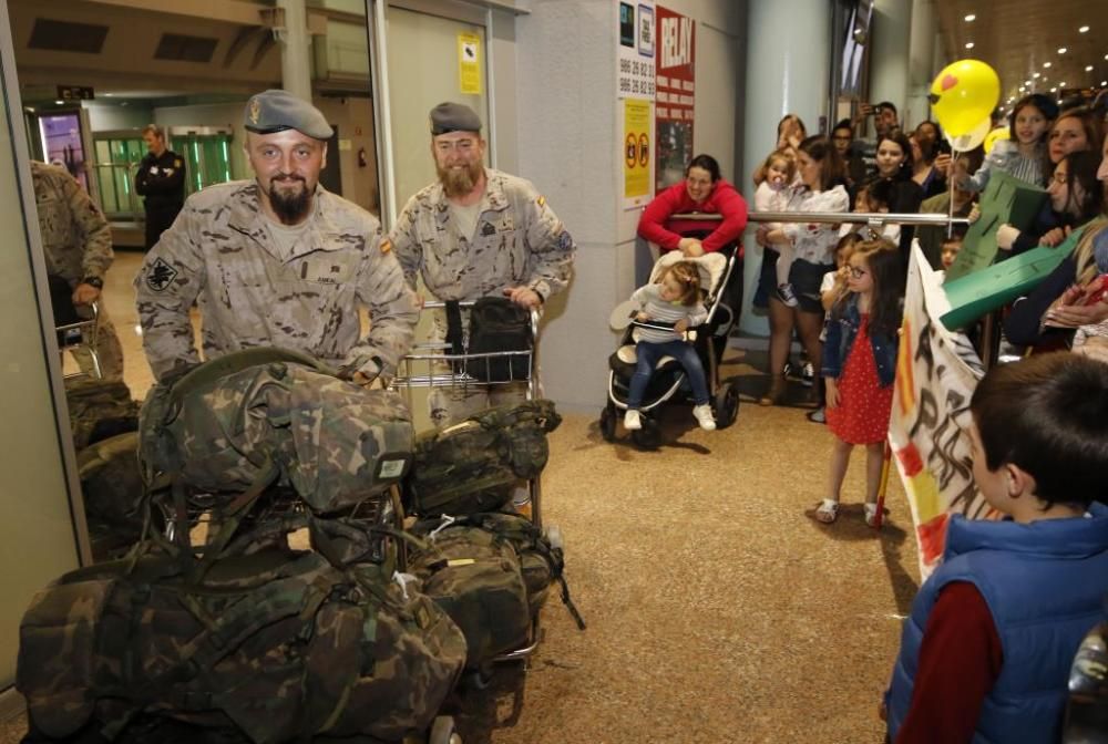 La primera rotación con unos 120 militares de la Brilat procedente de Malí llega a Vigo