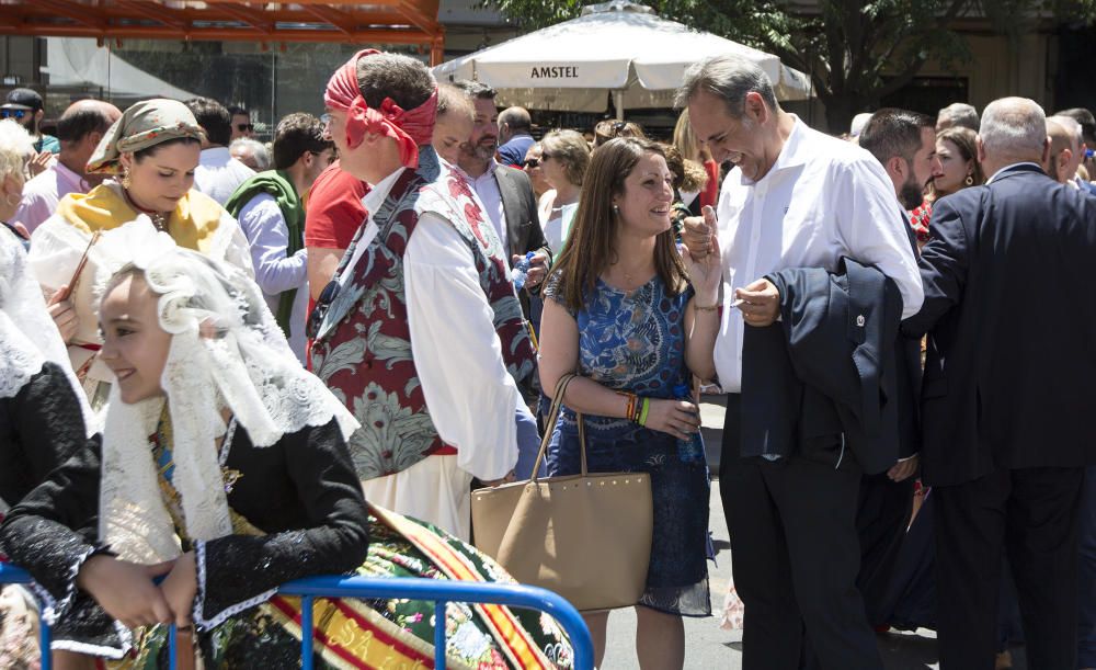 Hogueras 2019: Luceros calienta con la primera mascletà dentro de concurso.