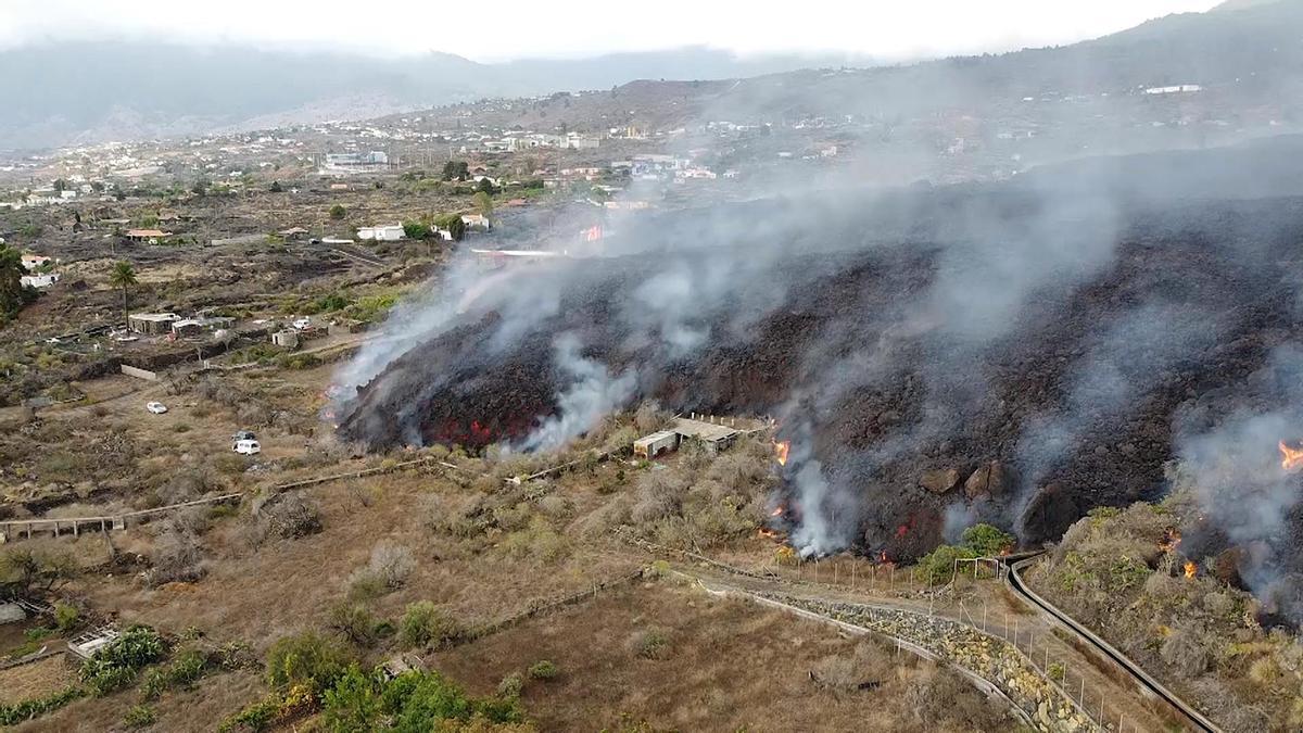 Erupción del volcán de La Palma