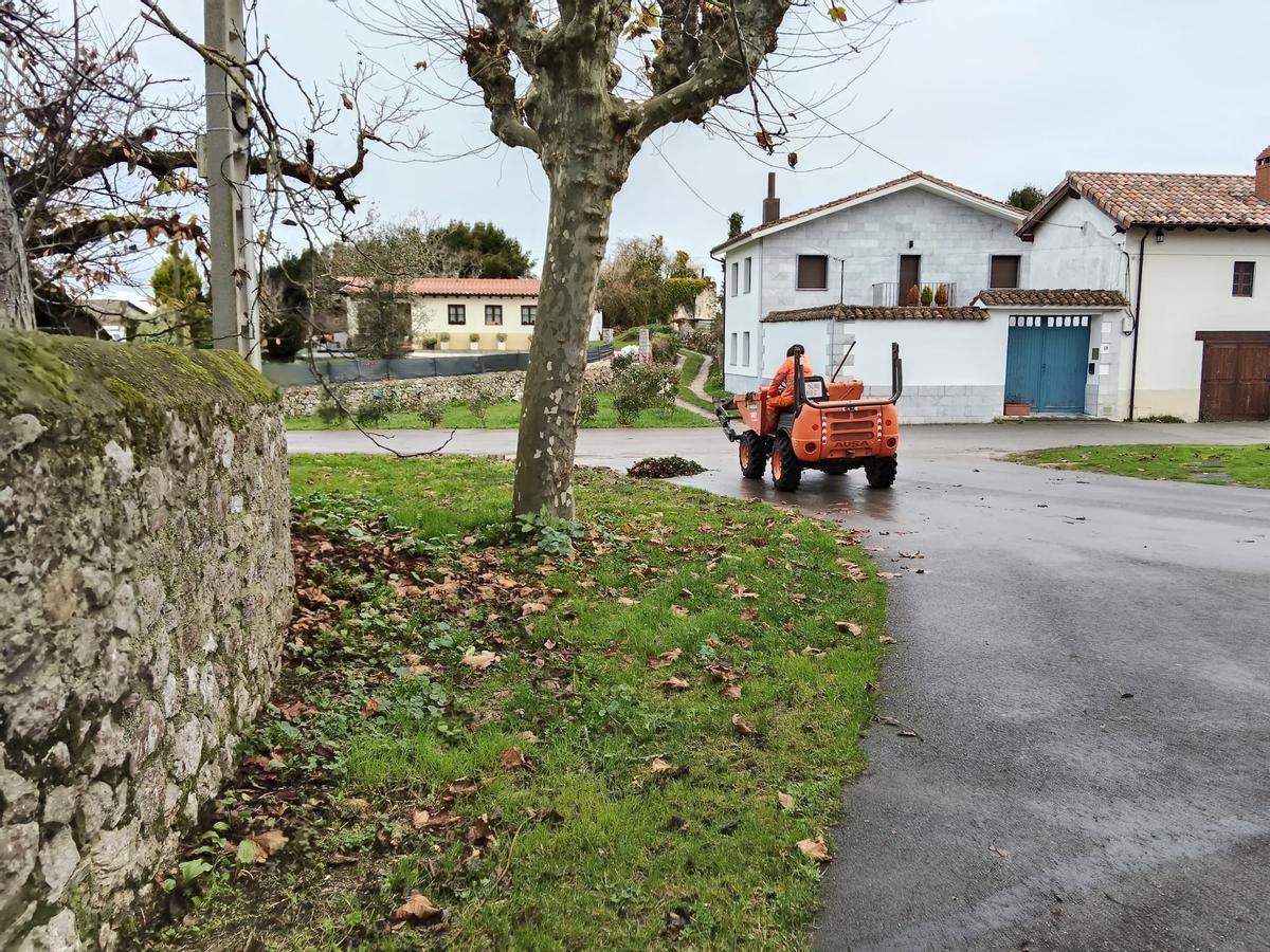 Obras de limpieza y desbroce en varios pueblos de Llanes Obras de limpieza y desbroce en varios pueblos de Llanes