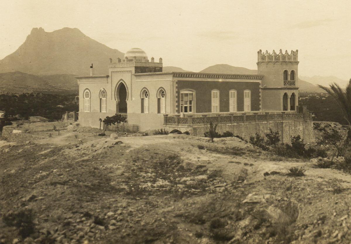 La Villa Giacomina de La Vila Joiosa en 1920.