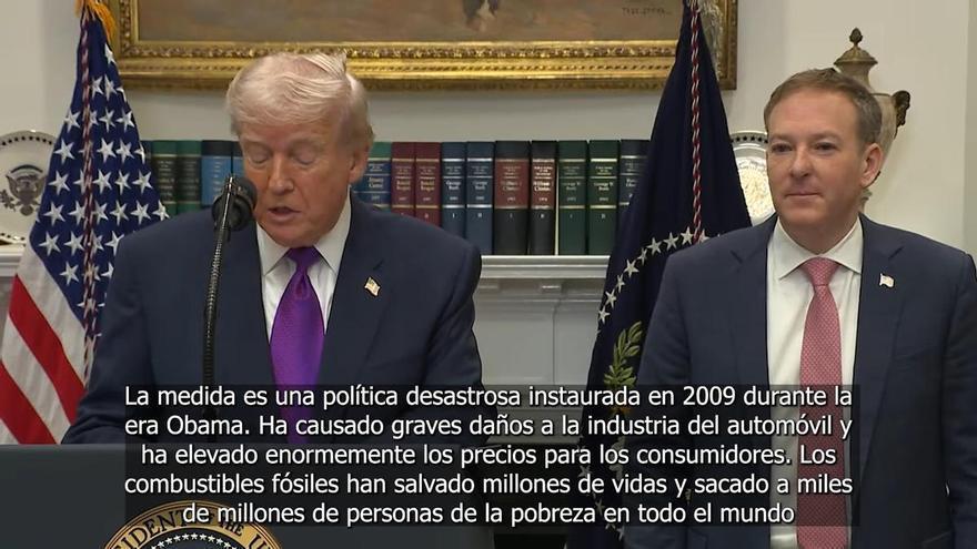 Trump revoca una ley que fijaba estándares climáticos para regular la emisión de gases