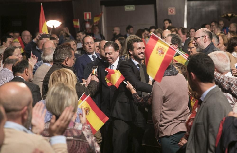 Mitin de Pablo Casado en Oviedo