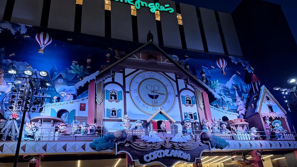 'Cortylandia Express', el montaje del espectáculo navideño de Madrid este año