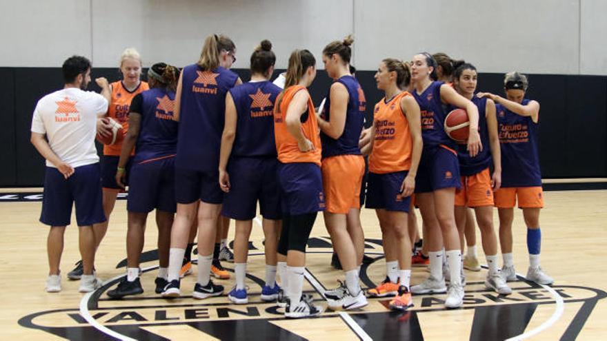 La plantilla del Valencia Basket 2019-20, en L&#039;Alqueria