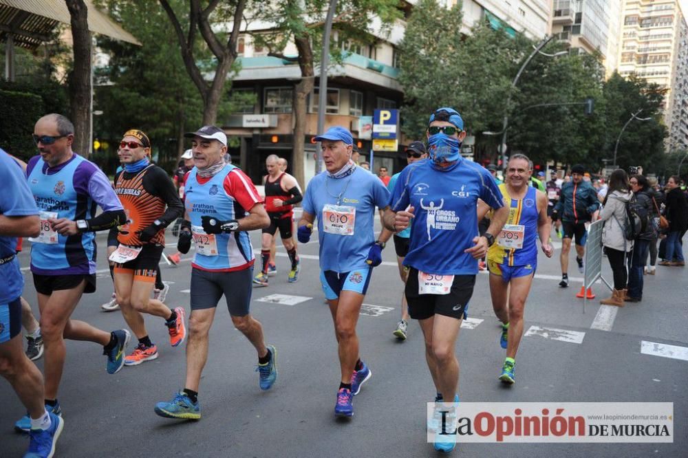 Murcia Maratón. Salida