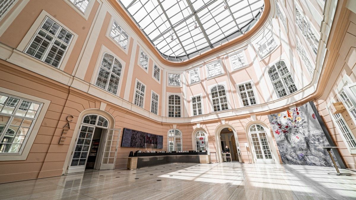 Patio del Museo Albertina